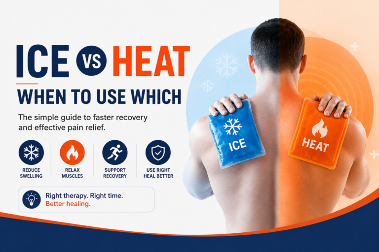 Ice vs Heat Therapy: When Should You Use Each?