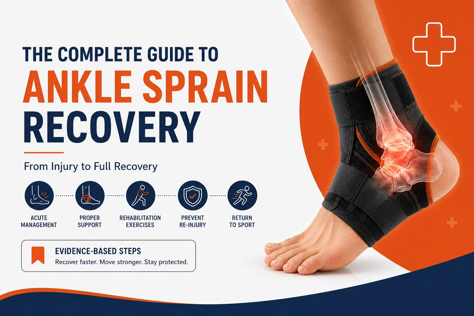 The Complete Guide to Ankle Sprain Recovery: From Injury to Safe Return to Sport
